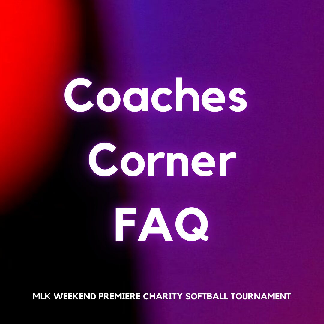 Charity softball tournament announcement
