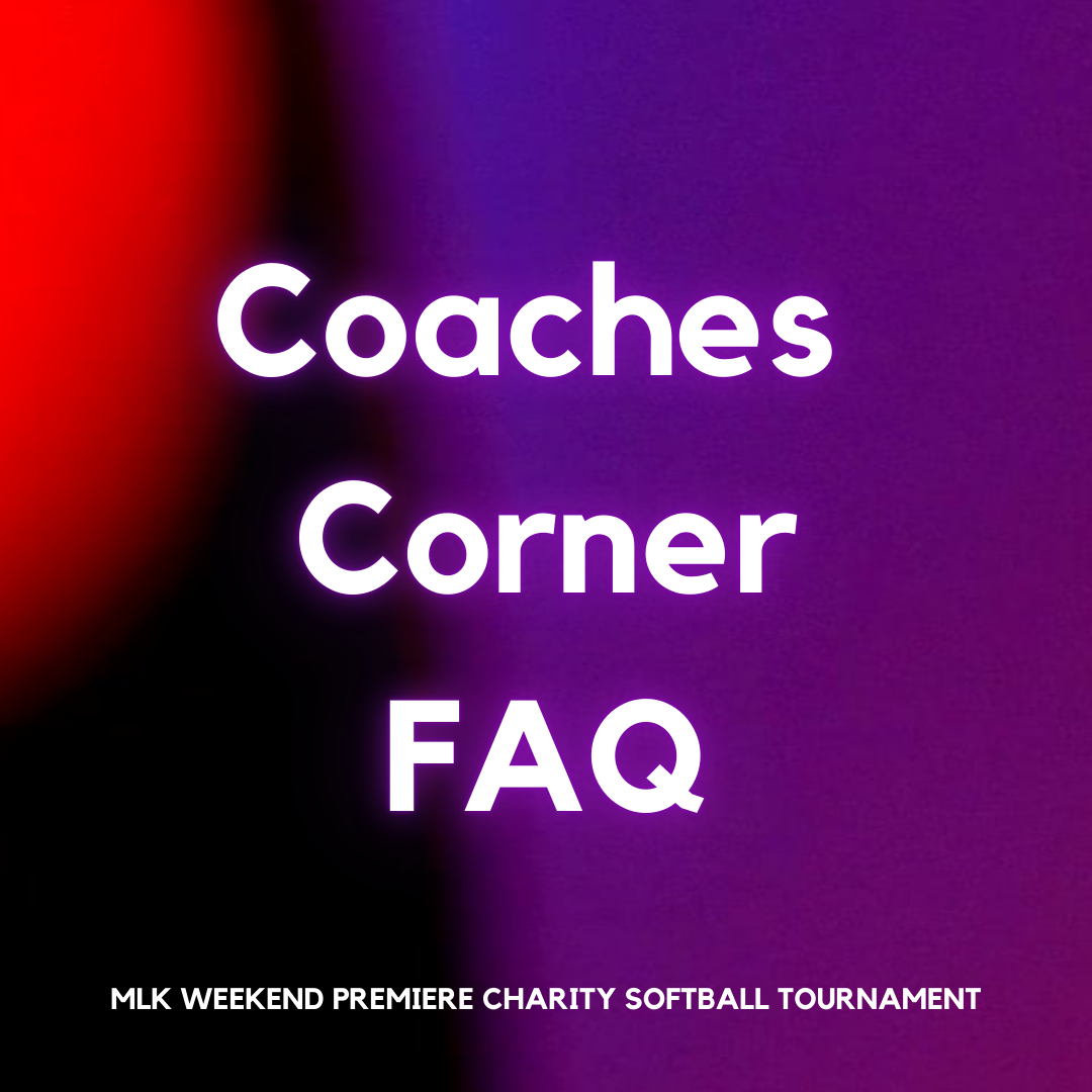 Charity softball tournament announcement