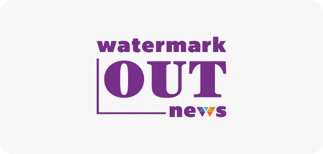 Colorful news logo design